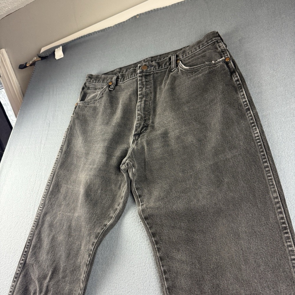 Wrangler Jeans Men's 36x34* Black Cowboy Cut USA Vintage Western Rodeo Bootcut